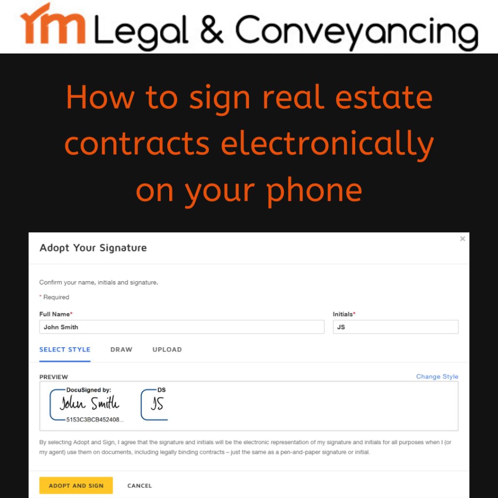 How to sign contracts electronically